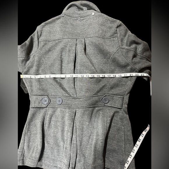 Therapy coach jacket by Lane Crawford size extra large color, gray. - Picture 6 of 11